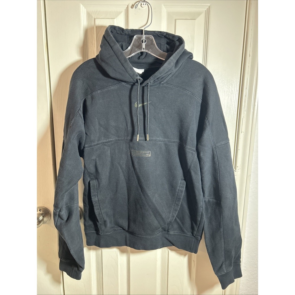 Nike 24.7 Impossibly Soft Hoodie Sweatshirt Mens S Black Gold Dri Fit HQ2475-010